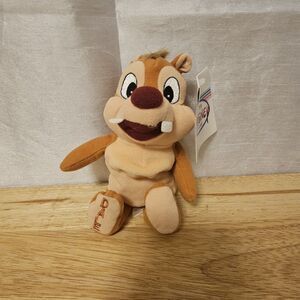 Dale from Chip & Dale DIsney Store Bean Bag Plush With Tag 7” (N)